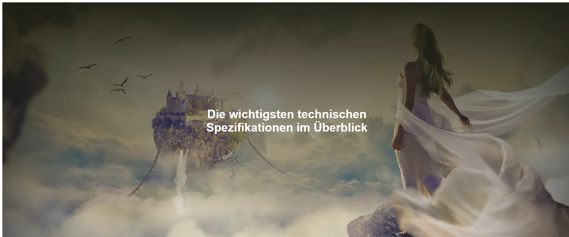 Die wichtigsten technischen Spezifikationen im Überblick