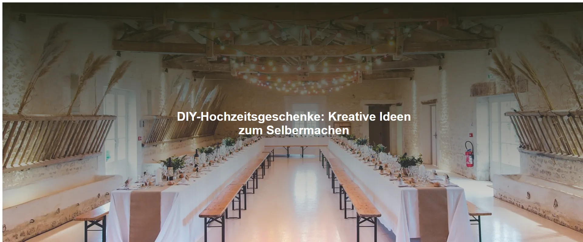 DIY-Hochzeitsgeschenke: Kreative Ideen zum Selbermachen