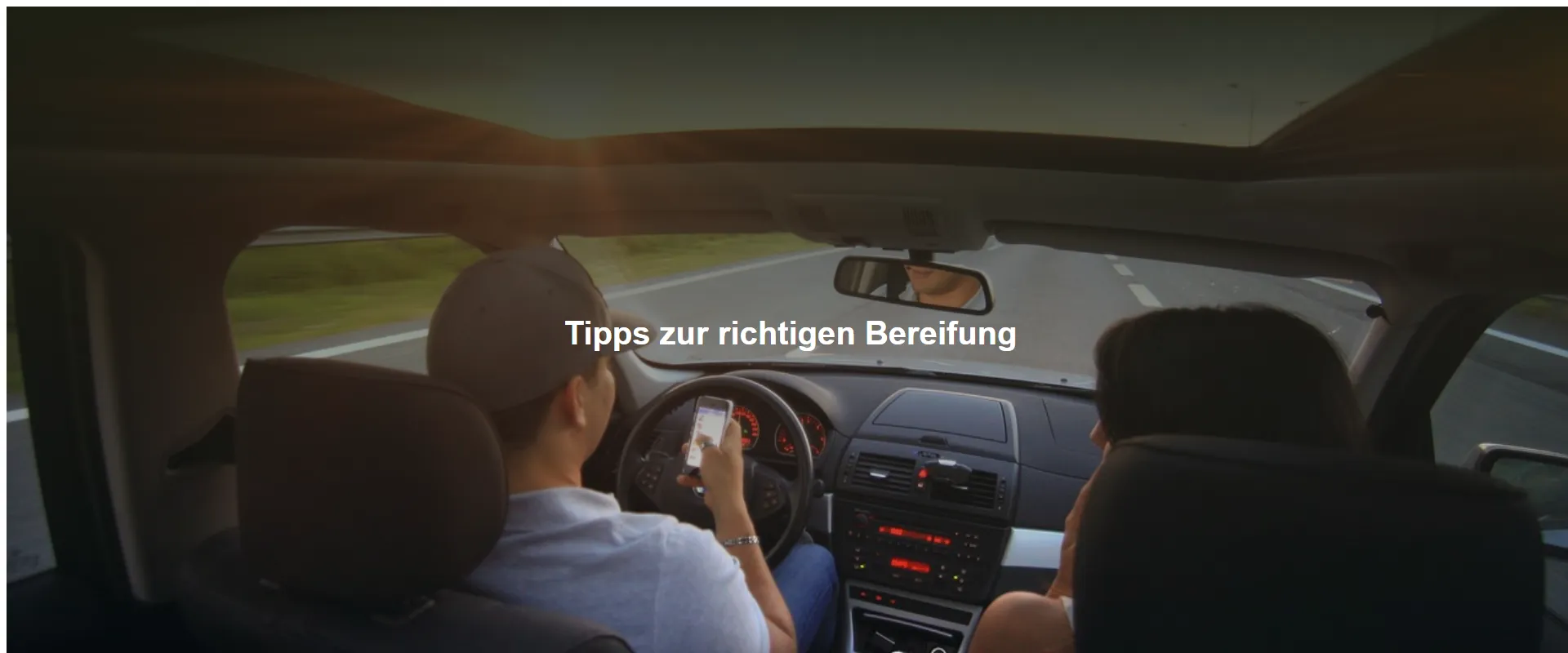 Tipps zur richtigen Bereifung
