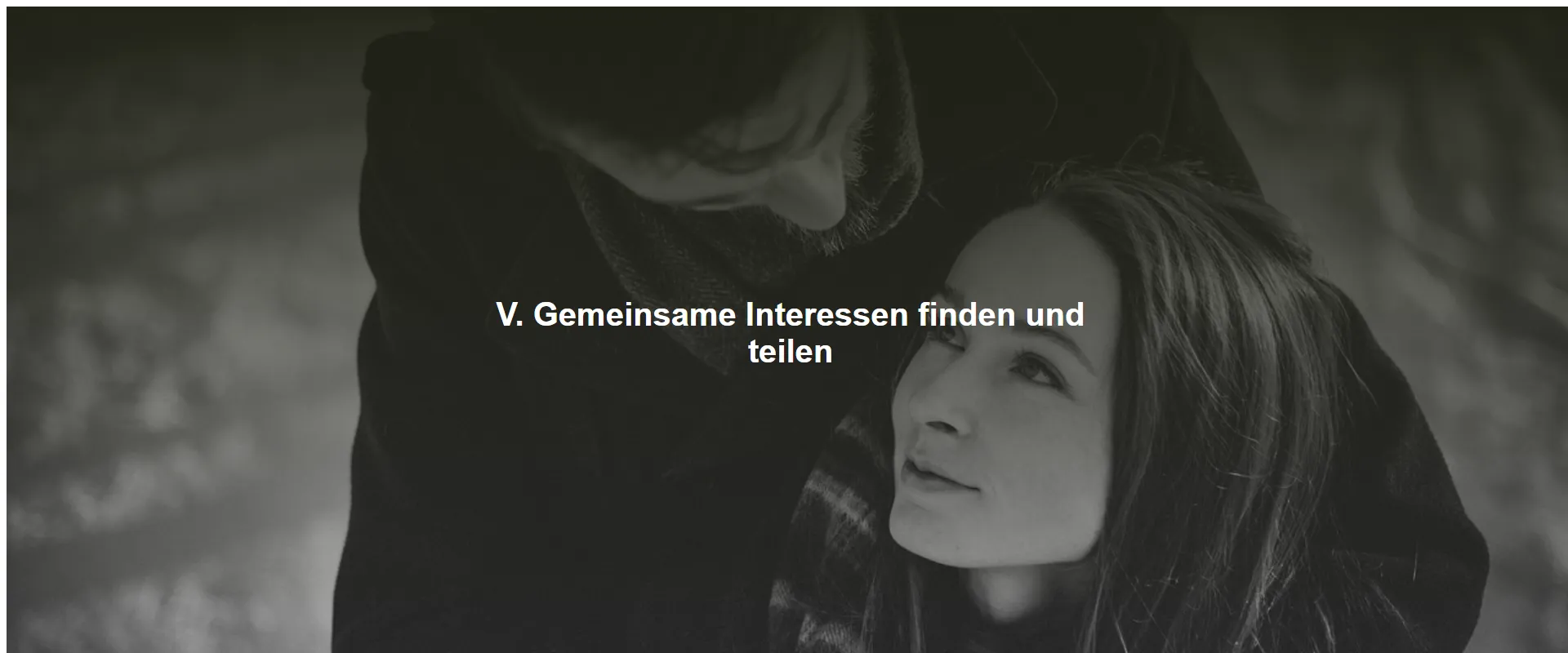 Gemeinsame Interessen finden und teilen